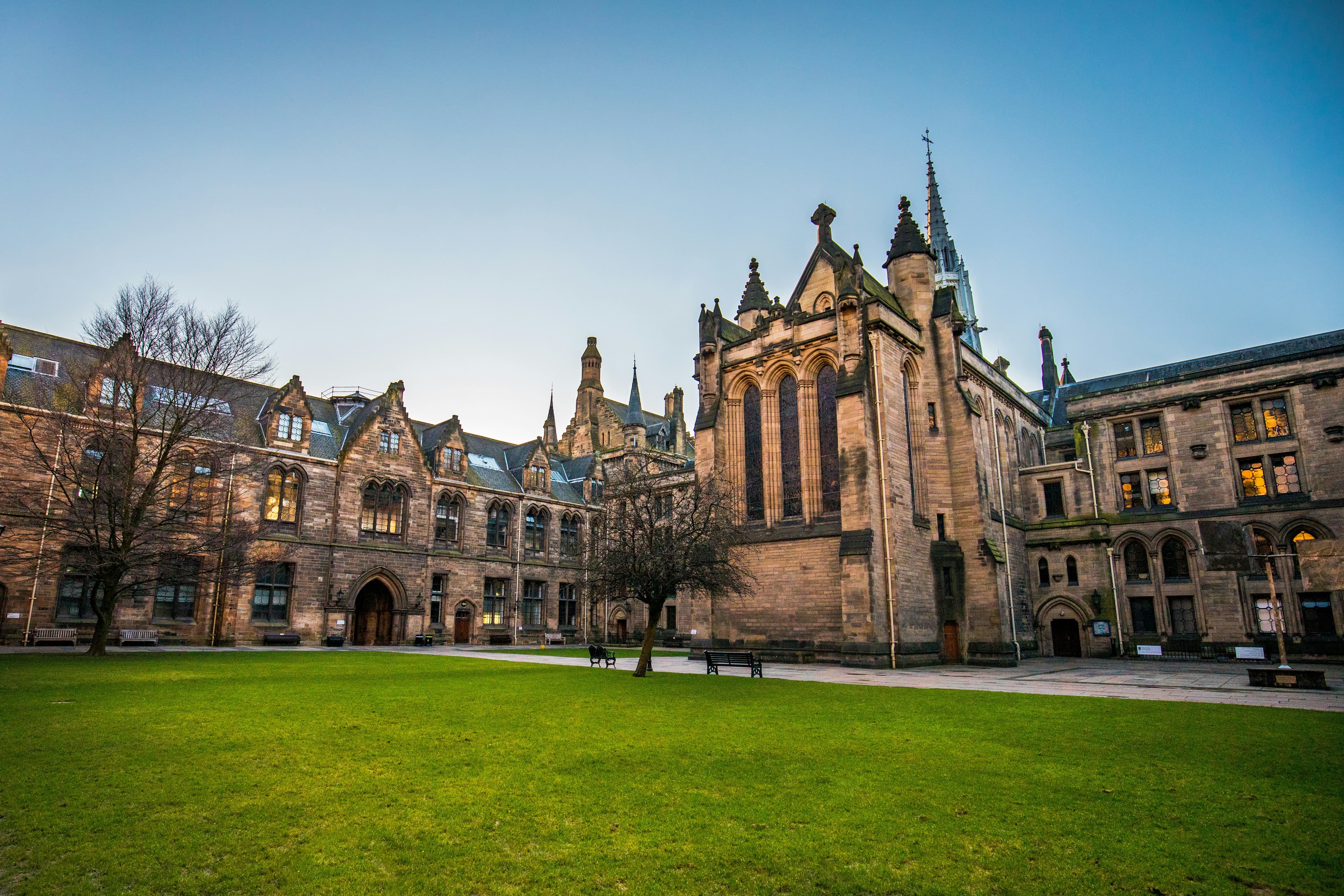 Image of gothic building and university/dream school
